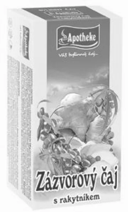 Apotheke Čaj Zázvorový s rakytníkem sáč. 20x2 g